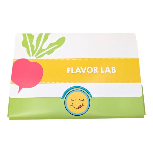 Raddish Kids Flavor Lab Pasta Server Green Silver Silicon Steel Recipes Patch - Picture 8 of 13